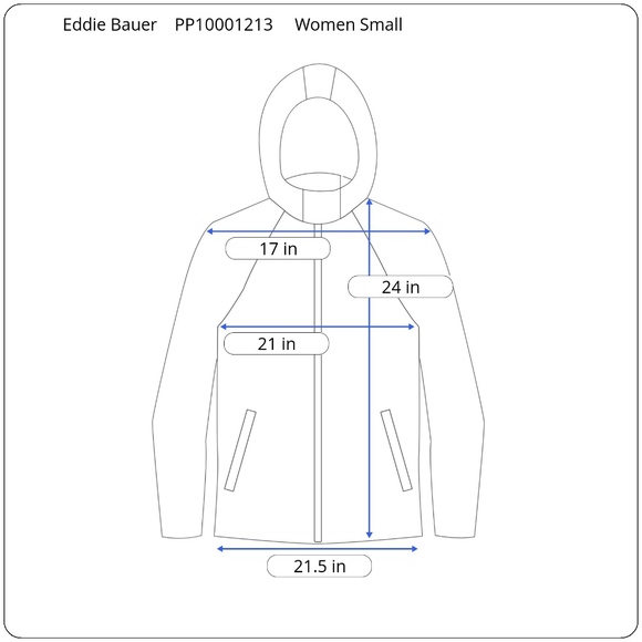 Eddie Bauer Pink Windbreaker With Zip Away Hood - Picture 7 of 7